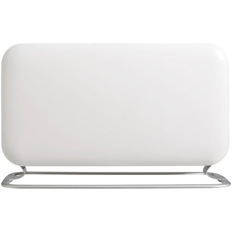 Încălzitor de pardoseală Mill SG2000LED, 2000W, 3 trepte, Ventilator integrat, Funcționare silențioasă, Margini rotunjite, Termostat, Afișaj LED, Alb/negru