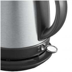 Cana electrica BUYDEEM K640, 2400W, 1,7 L, Protectie, Fara BPA, LED, Inox
