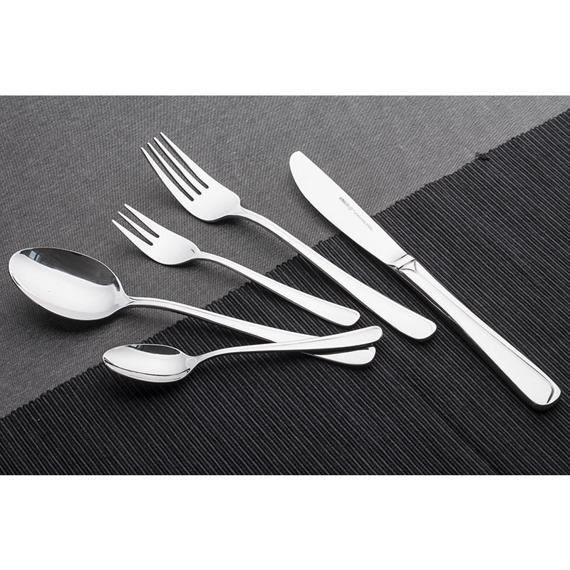 Set tacâmuri Kinghoff KH 3509, 72 piese, Pentru 12 persoane, Cutie, Oțel inoxidabil, Argint