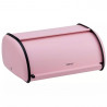 Cutie pentru paine Kinghoff KH 1868, 18.5x27x44 cm, Deschidere si inchidere lina, Otel, Roz