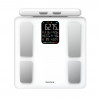 Klausberg KB 7857, Până la 180 kg, Bluetooth, Android/iOS, Afișaj LCD, 14 valori corporale, Alb