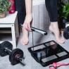 Klausberg KB 7856, Până la 180 kg, Bluetooth, Android/iOS, Ecran LCD, 14 valori corporale, Negru