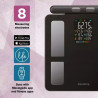 Klausberg KB 7856, Până la 180 kg, Bluetooth, Android/iOS, Ecran LCD, 14 valori corporale, Negru