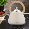 Klausberg KB 7919 Fierbător cu vârtej, 2,8 l, Mâner izolat termic, Inducție, Bej
