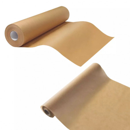 Pergament de copt Klausberg KB 7902, Rolă 10 m, 38 cm, -40 până la 230°C, Utilizare universală, Neaderent, Maro