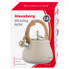 Klausberg KB 7919 Fierbător cu vârtej, 2,8 l, Mâner izolat termic, Inducție, Bej