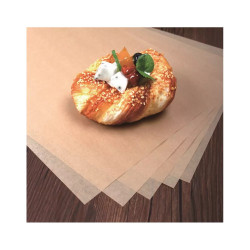 Hartie de copt Klausberg KB 7903, Rolă 20 m, 38 cm, -40 pana la 230°C, Utilizare universala, Neaderent, Maro