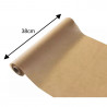 Pergament de copt Klausberg KB 7904, Rolă 50 m, 38 cm, -40 până la 230°C, Utilizare universală, Neaderent, Maro