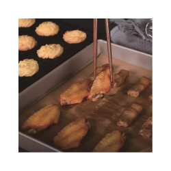 Pergament de copt Klausberg KB 7904, Rolă 50 m, 38 cm, -40 până la 230°C, Utilizare universală, Neaderent, Maro