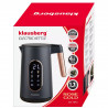 Fierbător electric Klausberg KB 7892, 2200W, 1,7 l, 13 setări, 4 programe, Afișaj LED, Bază rotativă, Negru / roz auriu