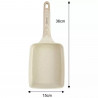 Klausberg KB 7815, Rectangular, 15cm, Acoperire marmură, Inducție, Bej
