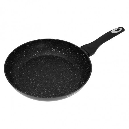 Set de oale și tigăi Klausberg KB 7322, 15 bucăți, Termocuplu, Orificiu de turnare, Inducție, Negru