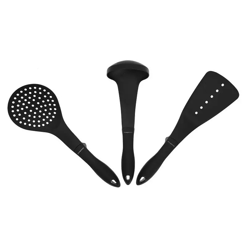 Set de oale și tigăi Klausberg KB 7322, 15 bucăți, Termocuplu, Orificiu de turnare, Inducție, Negru