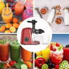 Storcător Klausberg KB 7870, 150 W, 700 ml, 7 segmente, Inversare, Accesorii, Roșu