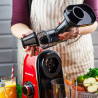 Storcător Klausberg KB 7870, 150 W, 700 ml, 7 segmente, Inversare, Accesorii, Roșu