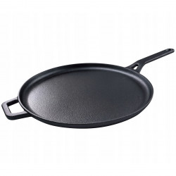 Plită pentru clătite Kinghoff KH 1895, 29 cm, Fontă, Suprafață neaderentă, Inducție, Negru