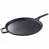 Plită pentru clătite Kinghoff KH 1895, 29 cm, Fontă, Suprafață neaderentă, Inducție, Negru