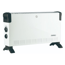 Convertor pardoseala Rosberg R51974F, 2000W, 3 trepte, Auto oprire, Protectie la supraincalzire, Termostat, Alb