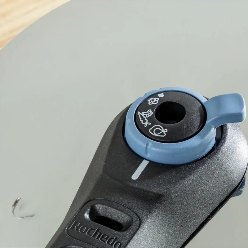 Oală sub presiune Tefal P2584301, 4/6 l, 2 moduri pentru legume și carne, Sistem de siguranță în 5 puncte, Fund cu trei straturi, Inducție, Crom