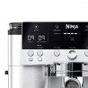 Espressor automat 3in1 Ninja Luxe Café Premier ES601EU, 1650W, 15 bar, 2 litri, Barista Assist, 4 moduri, 3 setari de temperatura, Inox/Negru