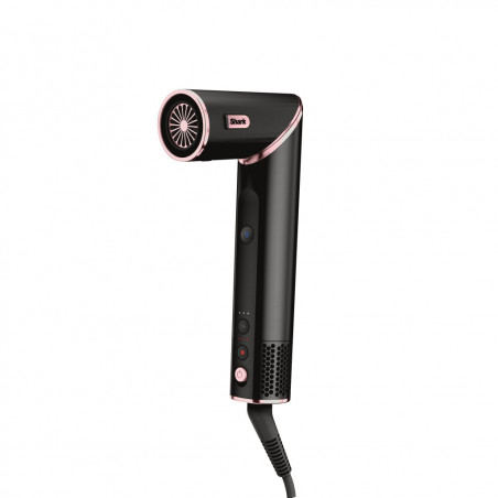 Ondulator si uscator de par Shark FlexStyle HD440EU 5in1, 1400W, 3 viteze, 4 setari de temperatura, Coanda, Protectie termica, Cool Shot, Negru/Golden Rose