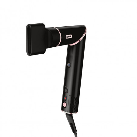 Ondulator si uscator de par Shark FlexStyle HD440EU 5in1, 1400W, 3 viteze, 4 setari de temperatura, Coanda, Protectie termica, Cool Shot, Negru/Golden Rose