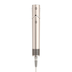 Оndulator cu uscător de par Shark FlexStyle HD424SLEU, 1400 W, 3 viteze, Coanda Auto Curl, 3 atasamente, Protectie termica, Cool Shot, Argintiu/Crem