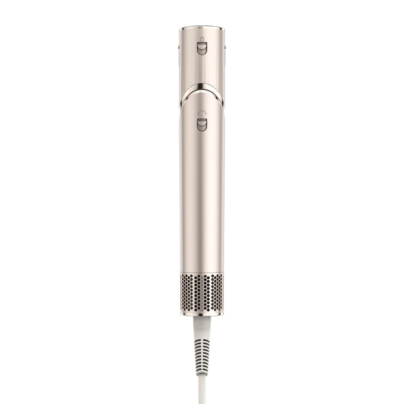Оndulator cu uscător de par Shark FlexStyle HD424SLEU, 1400 W, 3 viteze, Coanda Auto Curl, 3 atasamente, Protectie termica, Cool Shot, Argintiu/Crem