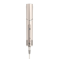 Оndulator cu uscător de par Shark FlexStyle HD424SLEU, 1400 W, 3 viteze, Coanda Auto Curl, 3 atasamente, Protectie termica, Cool Shot, Argintiu/Crem