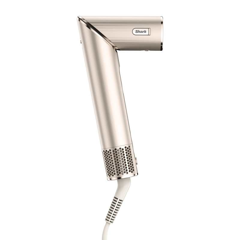 Оndulator cu uscător de par Shark FlexStyle HD424SLEU, 1400 W, 3 viteze, Coanda Auto Curl, 3 atasamente, Protectie termica, Cool Shot, Argintiu/Crem