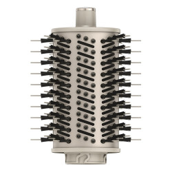 Оndulator cu uscător de par Shark FlexStyle HD424SLEU, 1400 W, 3 viteze, Coanda Auto Curl, 3 atasamente, Protectie termica, Cool Shot, Argintiu/Crem