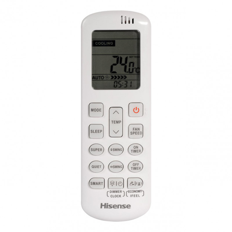 Aer condiționat cu invertor Hisense Energy SE KA35XR0E, 12000 BTU, 24 m2, A+++/A++, Wi-Fi, Control vocal, Alb