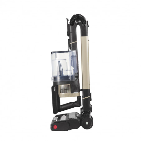 Aspirator vertical Shark Stratos True Pet Flexology IZ400EUT, 309W, 0.7L, 60 min autonomie, Clean Sense IQ, Pet Pro, LED, Powerfins, Gri inchis/Crem