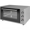 Elite EMO-48300G mini cuptor, 2000W, 48 l, 3 funcții, Sticlă dublă, Încălzire ascunsă, Termostat, Timer, Gri