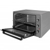 Mini Cuptor Elite EMO-70300G, 2000W, 70 l, 3 funcții, Sticlă dublă, Încălzire ascunsă pe fund, Termostat, Cronometru, Gri