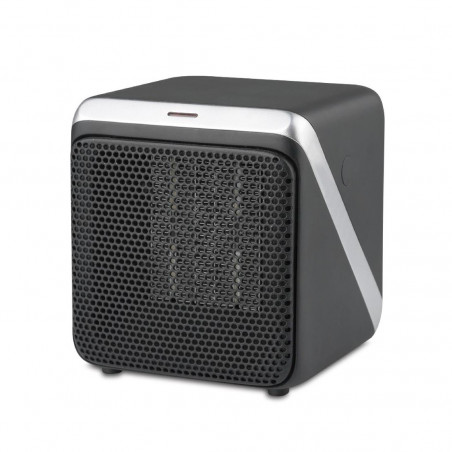 Aeroterma cu incalzitor ceramic Rosberg R51970K, 500W, PTC, Afisaj LED, Protectie la rasturnare, Negru