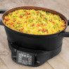 Russell Hobbs Good-to-Go Multicooker 28270-56, 750W, 6.5L, 8 programe, Cronometru, Mânere reci, 59% mai eficient energetic, Ușor de curățat, Negru