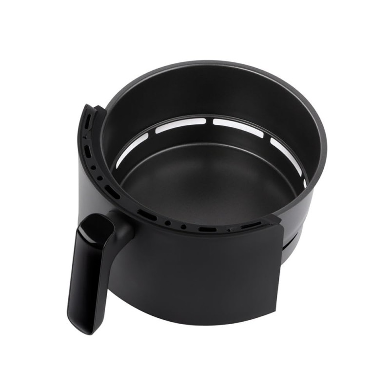 Friteuza cu aer cald Russell Hobbs SatisFry Panoramic 27420-56, 1650W, 5.5 l, 10 programe, Afisaj digital cu LED-uri, Termostat, Timer, Negru