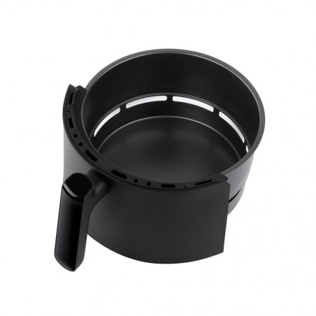 Friteuza cu aer cald Russell Hobbs SatisFry Panoramic 27420-56, 1650W, 5.5 l, 10 programe, Afisaj digital cu LED-uri, Termostat, Timer, Negru