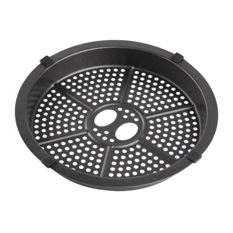 Friteuza cu aer cald Russell Hobbs SatisFry Panoramic 27420-56, 1650W, 5.5 l, 10 programe, Afisaj digital cu LED-uri, Termostat, Timer, Negru