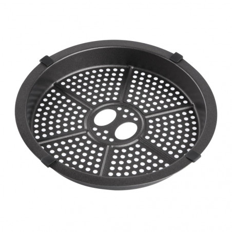 Friteuza cu aer cald Russell Hobbs SatisFry Panoramic 27420-56, 1650W, 5.5 l, 10 programe, Afisaj digital cu LED-uri, Termostat, Timer, Negru