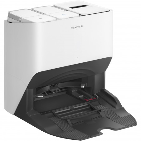 Aspirator robotic Roborock S8 Pro Ultra, 50W, Wi-Fi, 6000Pa, 750ml, 300m2, Autonomie până la 180min, Turbo, Comenzi vocale, Alb