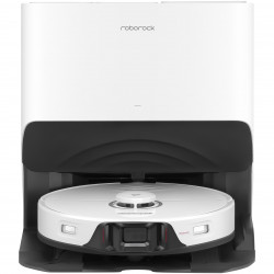 Aspirator robotic Roborock S8 Pro Ultra, 50W, Wi-Fi, 6000Pa, 750ml, 300m2, Autonomie până la 180min, Turbo, Comenzi vocale, Alb