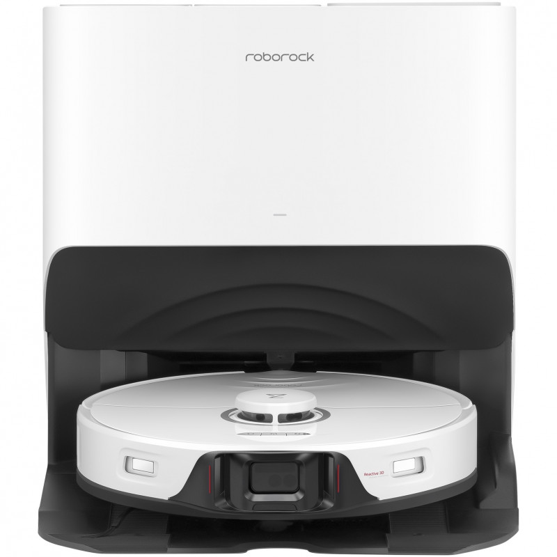 Aspirator robotic Roborock S8 Pro Ultra, 50W, Wi-Fi, 6000Pa, 750ml, 300m2, Autonomie până la 180min, Turbo, Comenzi vocale, Alb
