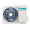 Aparat de aer conditionat inverter Hisense Easy Smart CA70BT1A, 24000 BTU, 48 m², A++, Silentios, FreezeProtect pana la -15°C, Alb