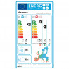 Aparat de aer conditionat inverter Hisense Easy Smart CA50XS1A, 18000 BTU, 35 m², A++, Silentios, FreezeProtect pana la -15°C, Alb