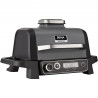 Gratar electric Ninja OG701EU, 2400W, Pana la 260C, Acoperire interna amina ceramica, Woodfire, Gri