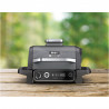 Gratar electric Ninja OG701EU, 2400W, Pana la 260C, Acoperire interna amina ceramica, Woodfire, Gri
