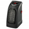 Încălzitor cu ventilator ELITE EFH-0490, 400 W, 8 m², element ceramic PTC cu autoreglare, funcție de ventilare, temporizator, LED, negru