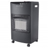 Aragaz pe gaz ELITE LGH-1400BL, 4,2 kW, 35 m2, 3 kPa, infraroșu, aprindere piezoelectrică, senzor ODS, protecție la căderea/înclinarea/stingerea flăcării, negru